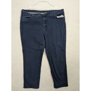 Lee 1889 Womens Jeans Classic Fit Size 26w long Cotton Blend Blue